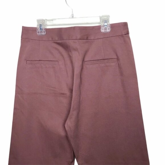 Sea New York Mauve Pink High Waist Wide Leg Sailor Pants - Picture 5 of 11